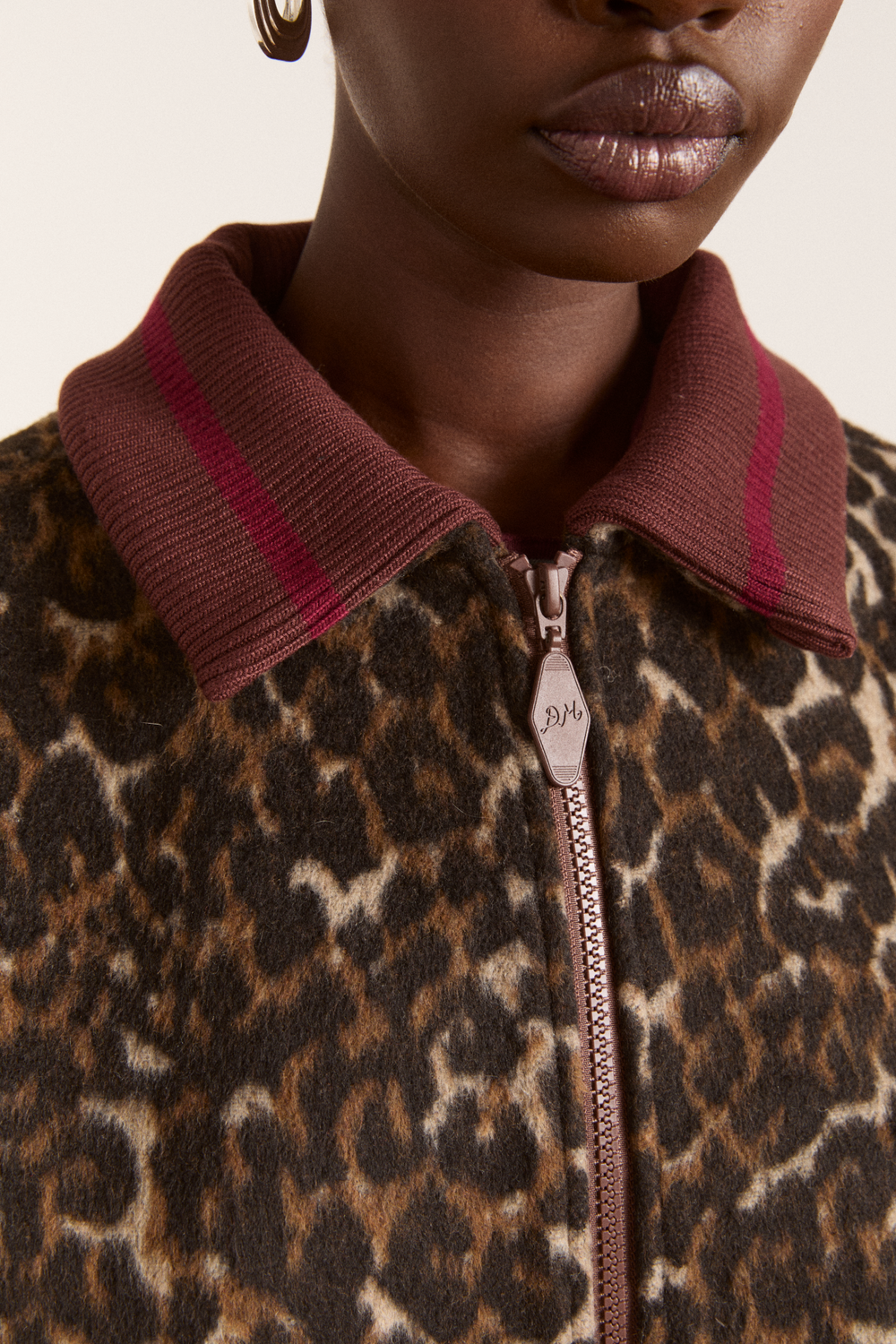 Pixie Bomber Jacket - Leopard