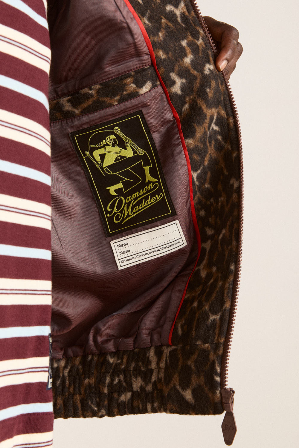 Pixie Bomber Jacket - Leopard