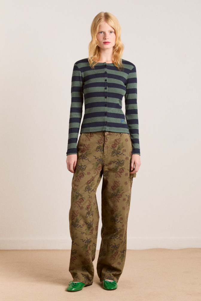 drew jeans - overdye tulip khaki