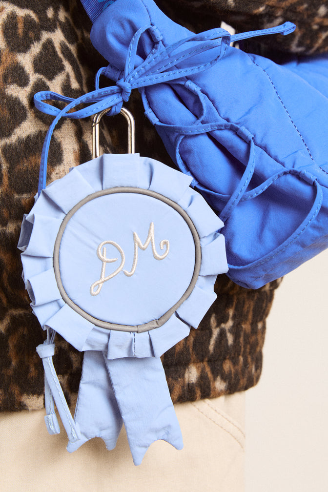 rosette pouch bag charm purse