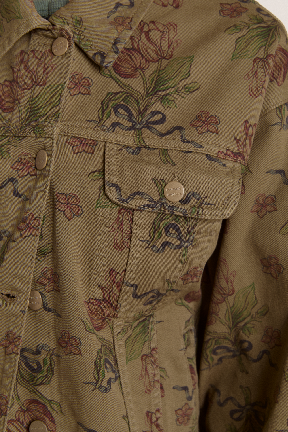 stacia jacket - overdye tulip khaki