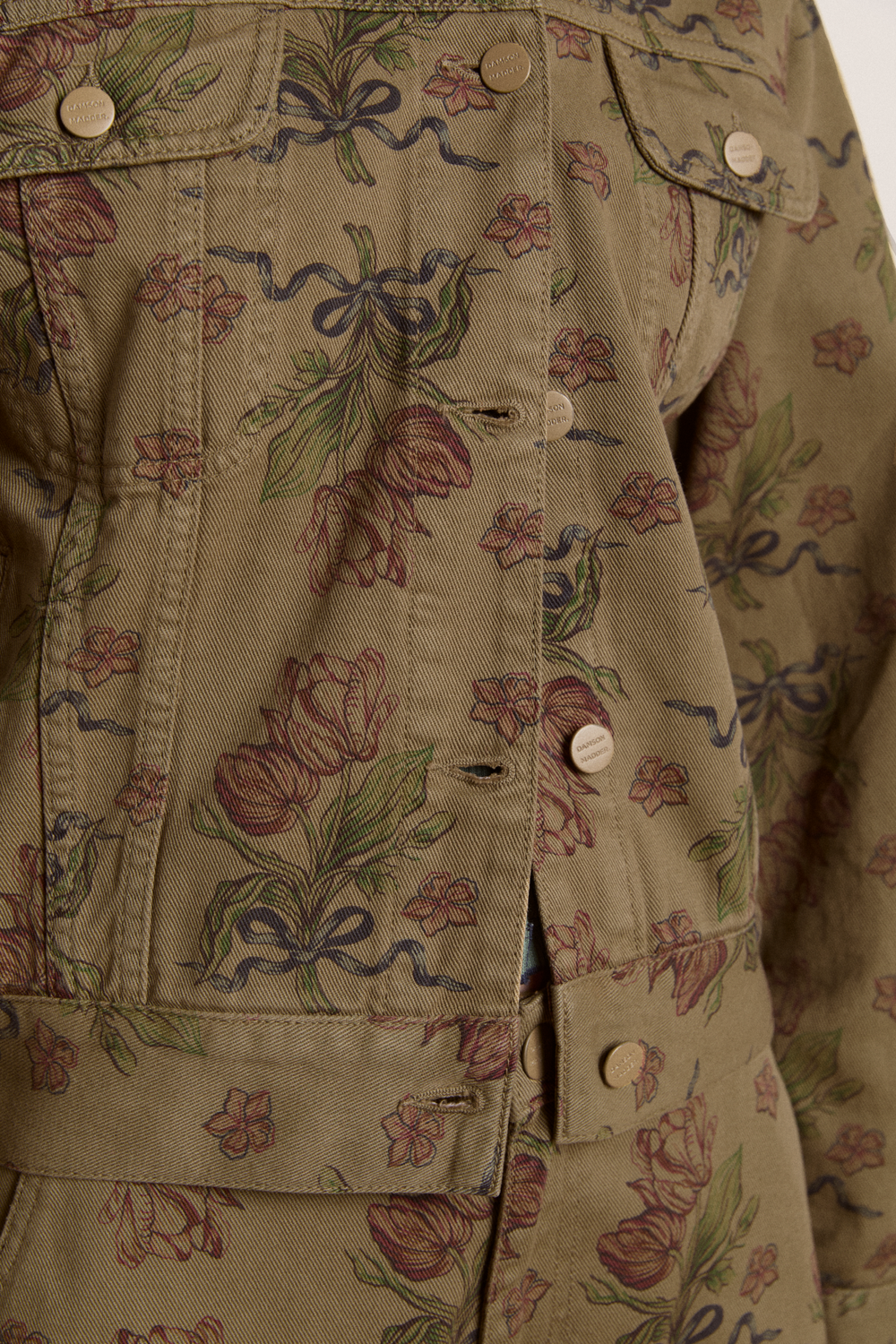 stacia jacket - overdye tulip khaki