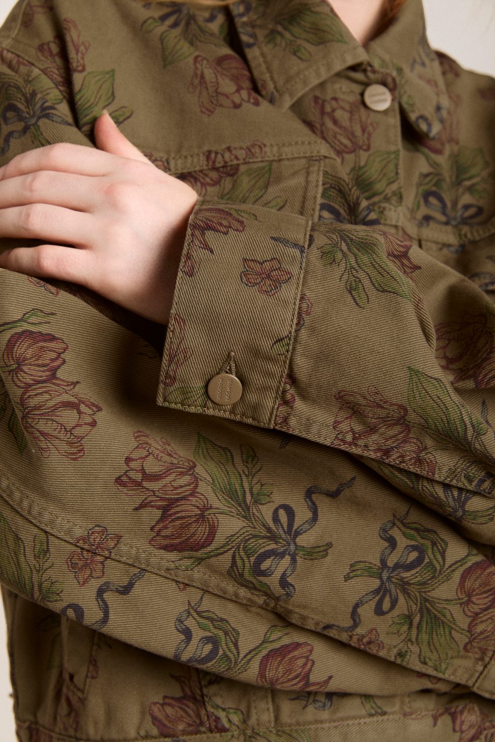 stacia jacket - overdye tulip khaki