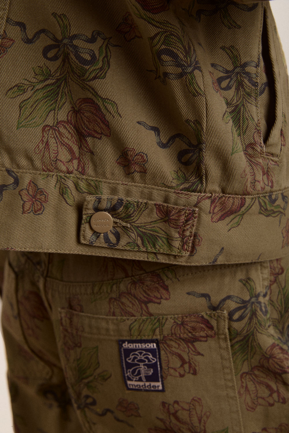 stacia jacket - overdye tulip khaki