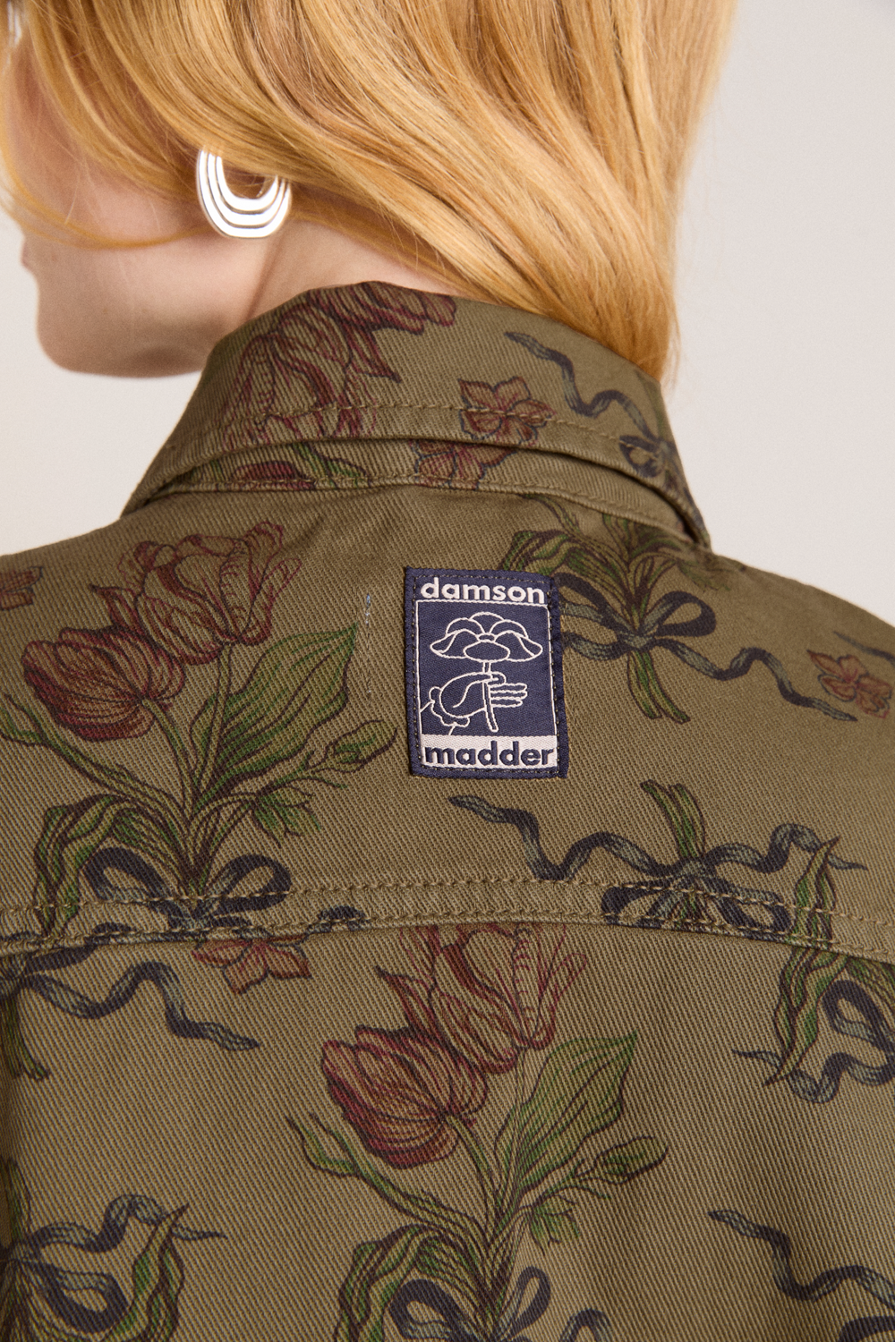 stacia jacket - overdye tulip khaki