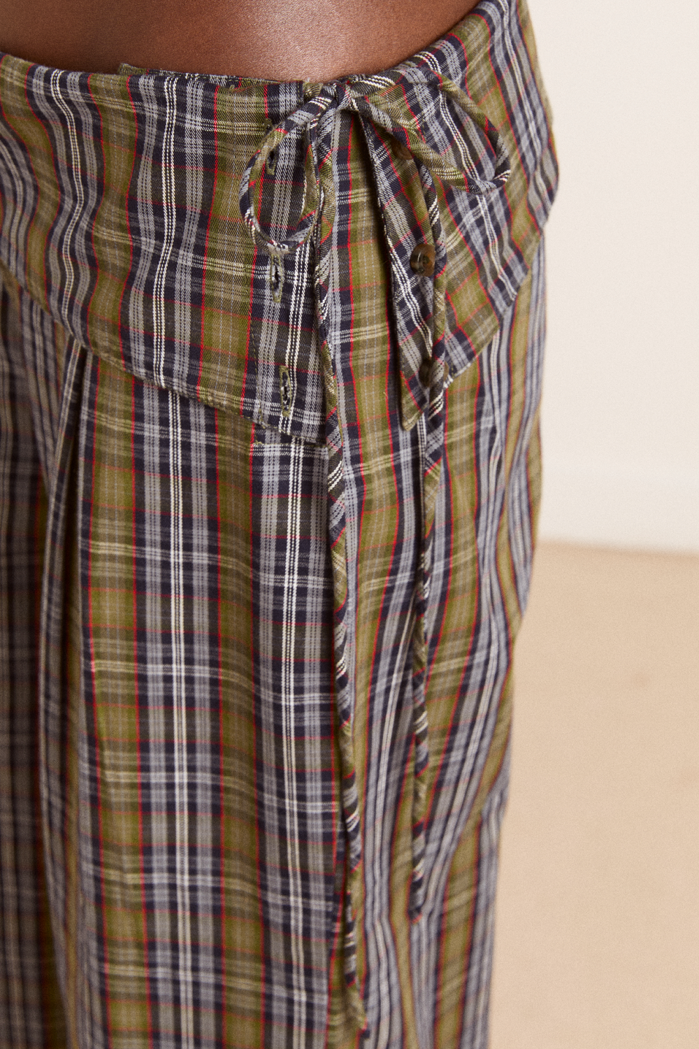 fia trousers - multi check