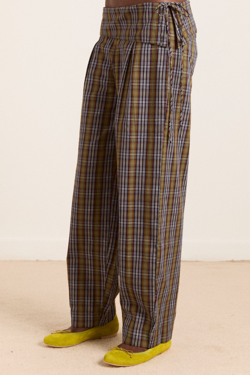fia trousers - multi check