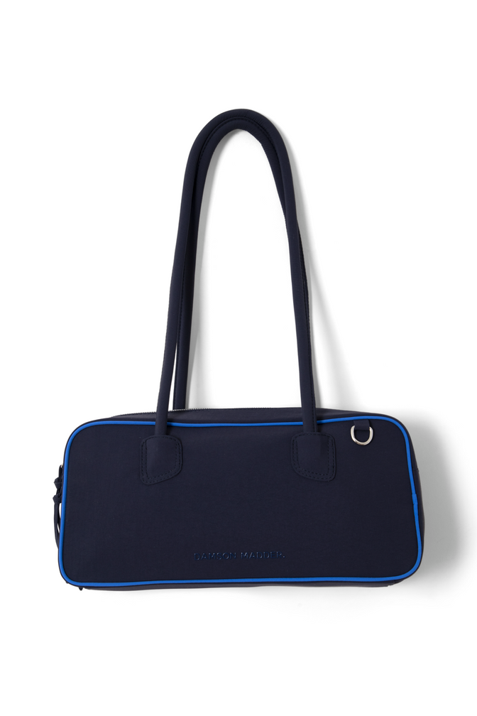 lenny large bowler bag - navy