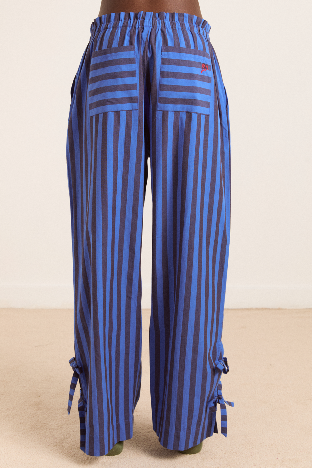 floki pj set - blue stripe
