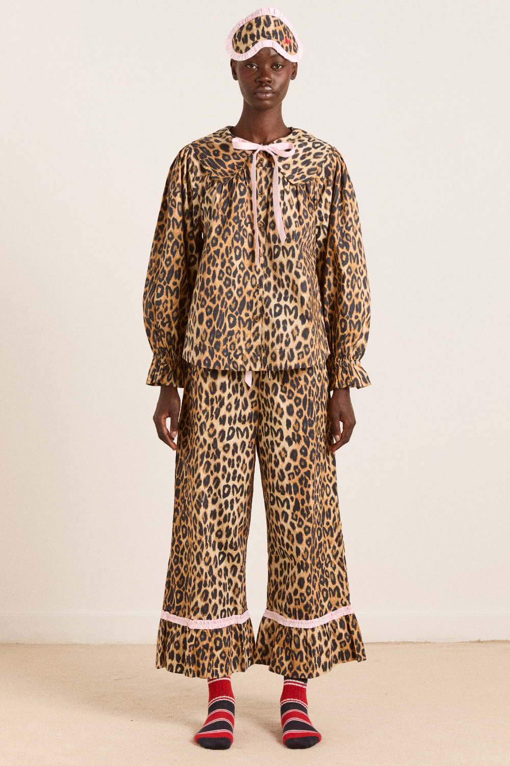 felice pj set - leopard