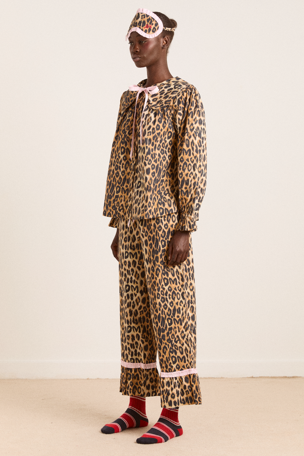 felice pj set - leopard