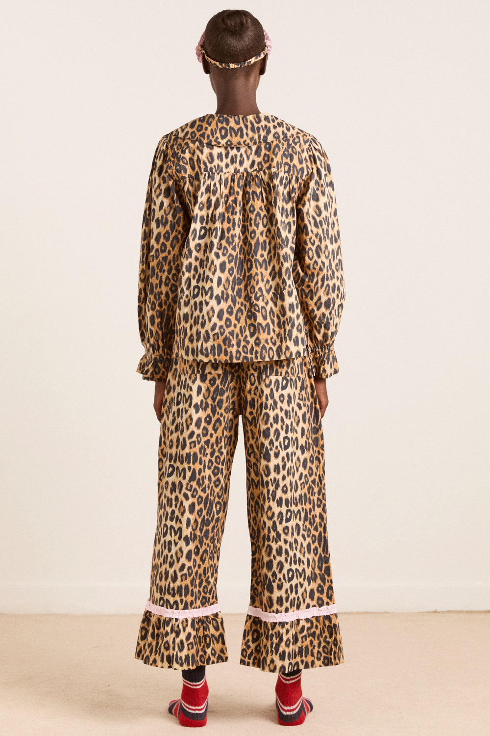 felice pj set - leopard