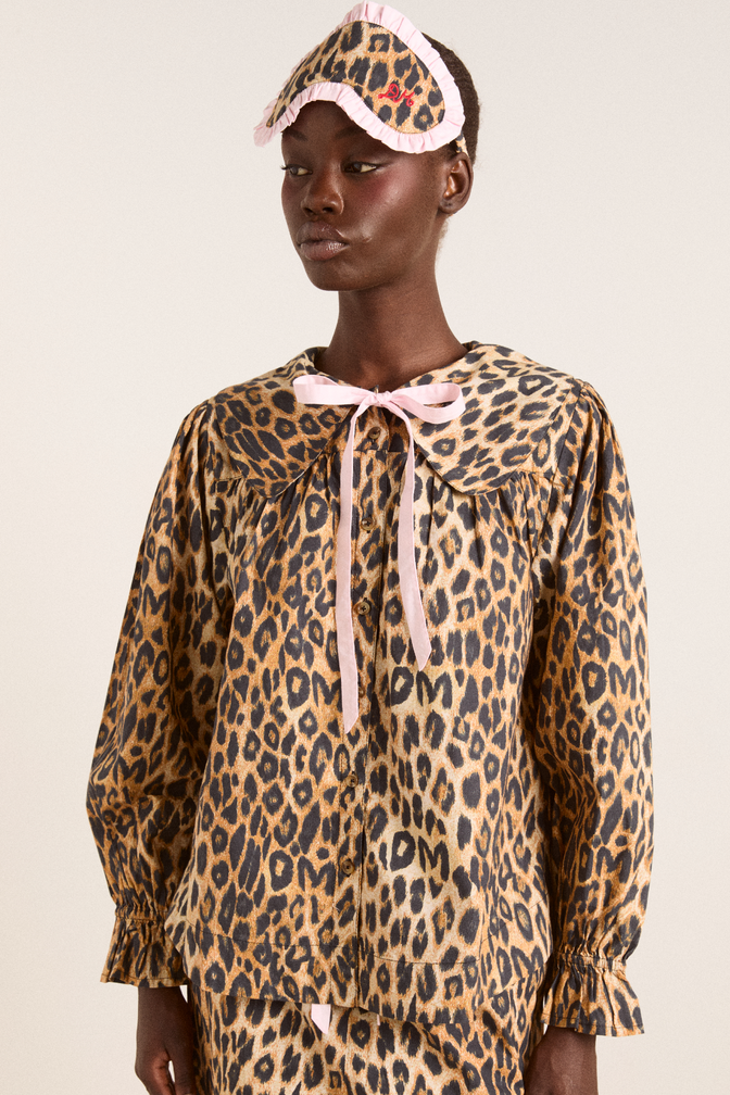 felice pj set - leopard