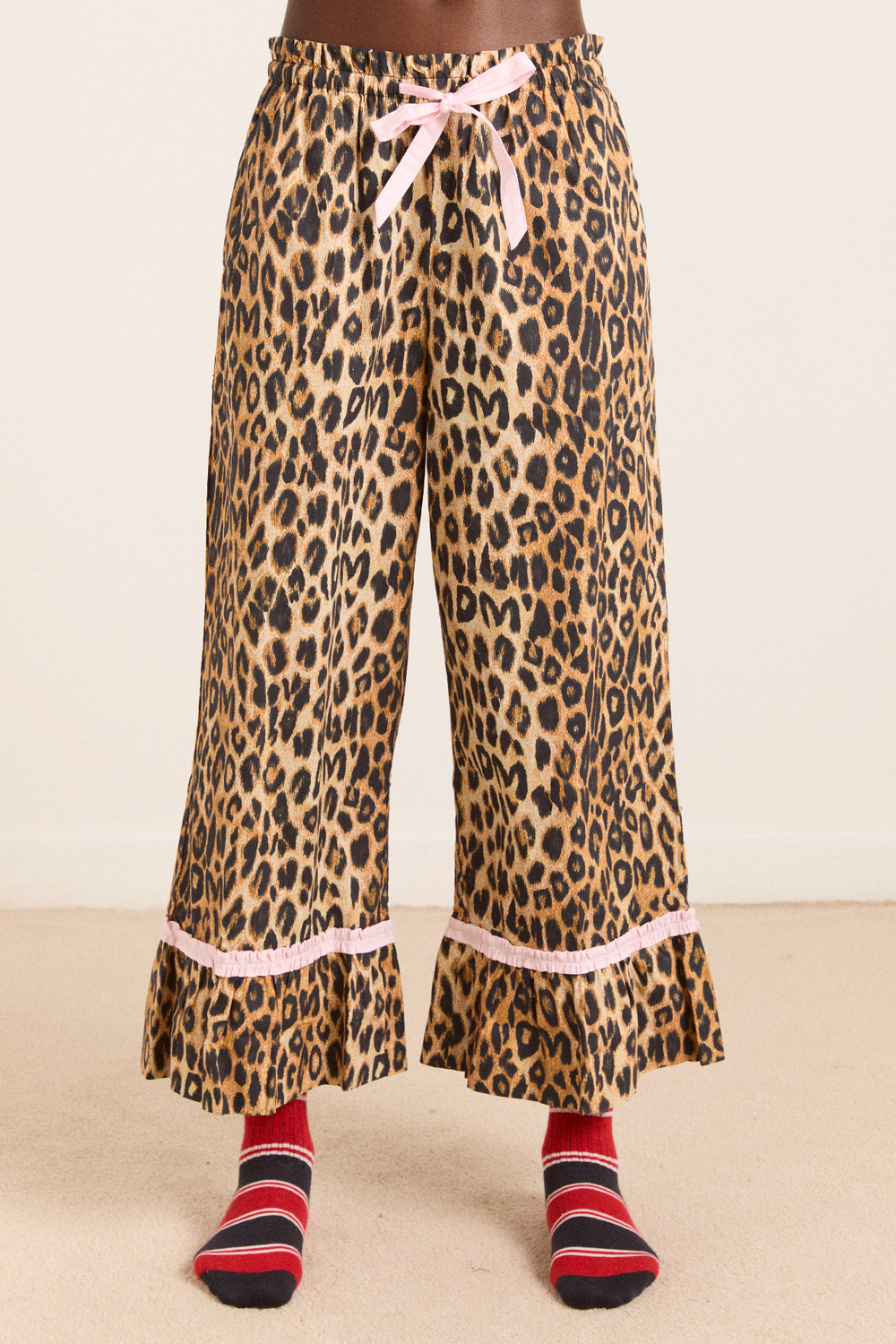 felice pj set - leopard