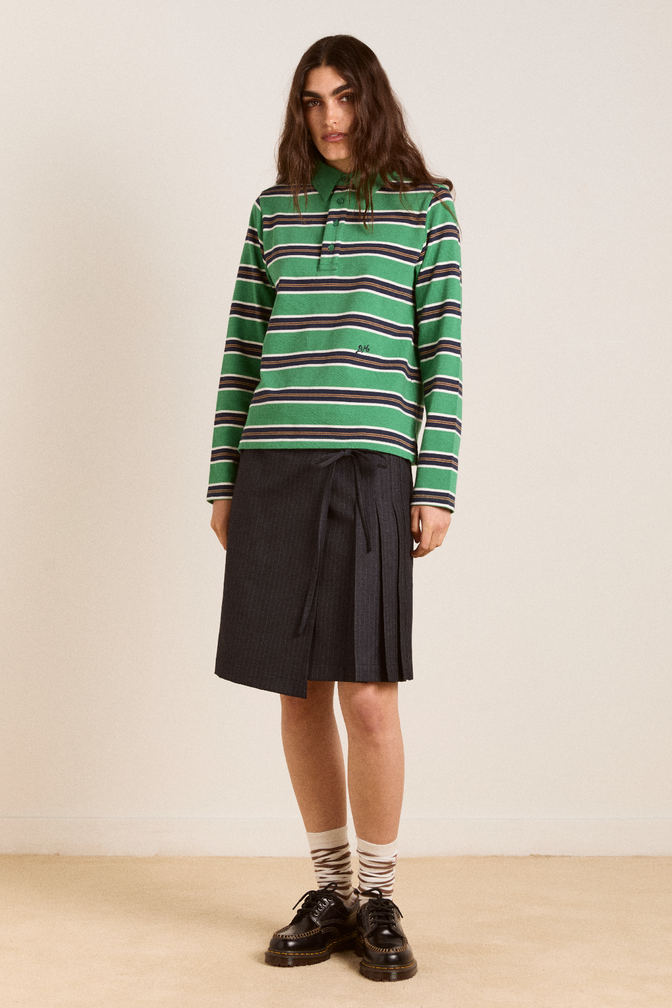 libby kilt - pinstripe