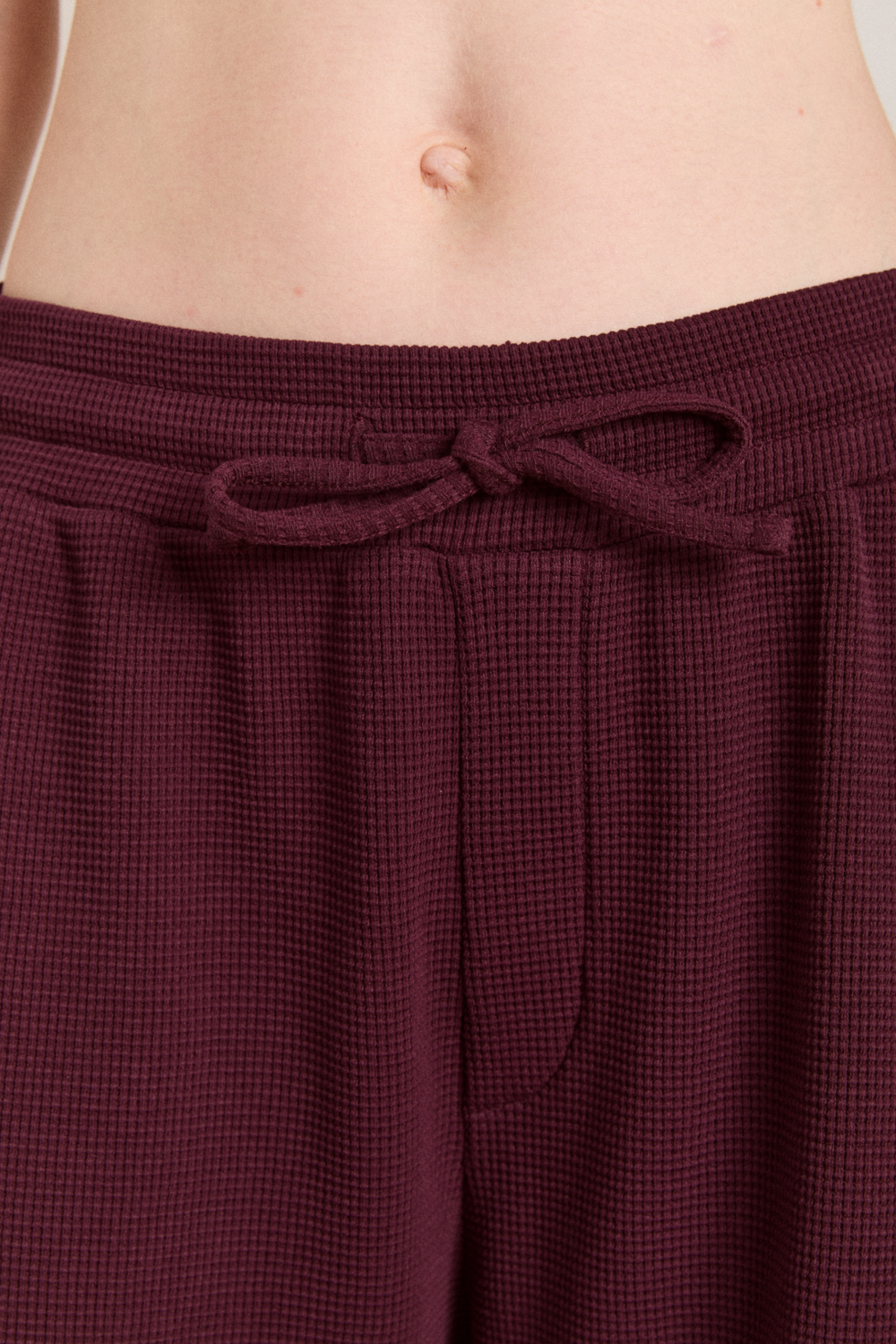 piper waffle jogger - burg