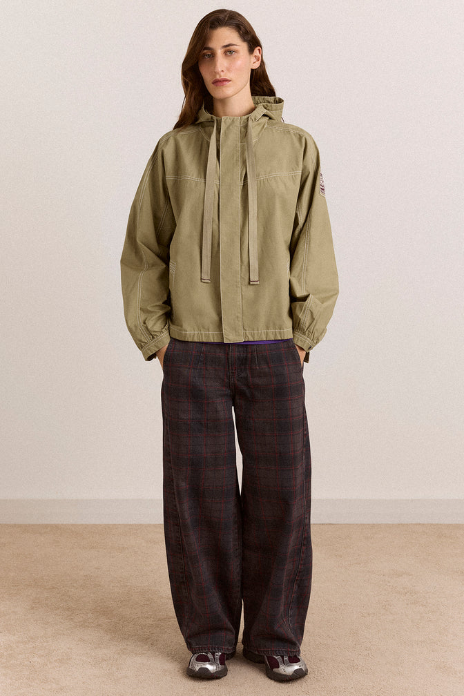 Blake Hooded Jacket - Sage