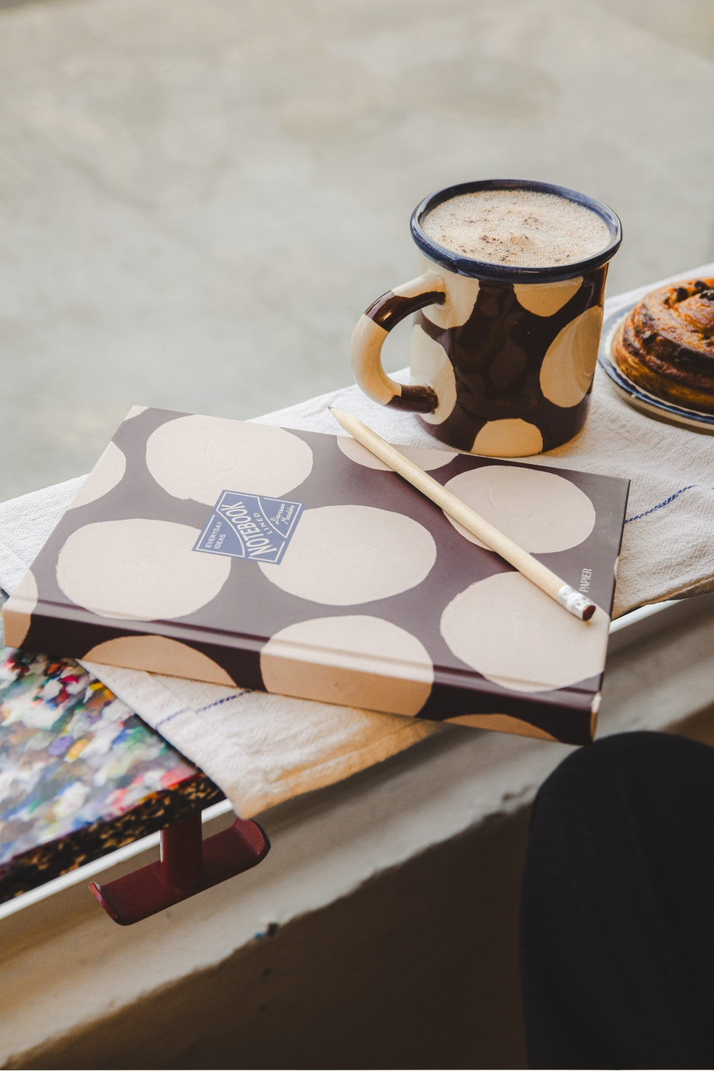 Damson Madder X Papier Burgundy Spot Notebook