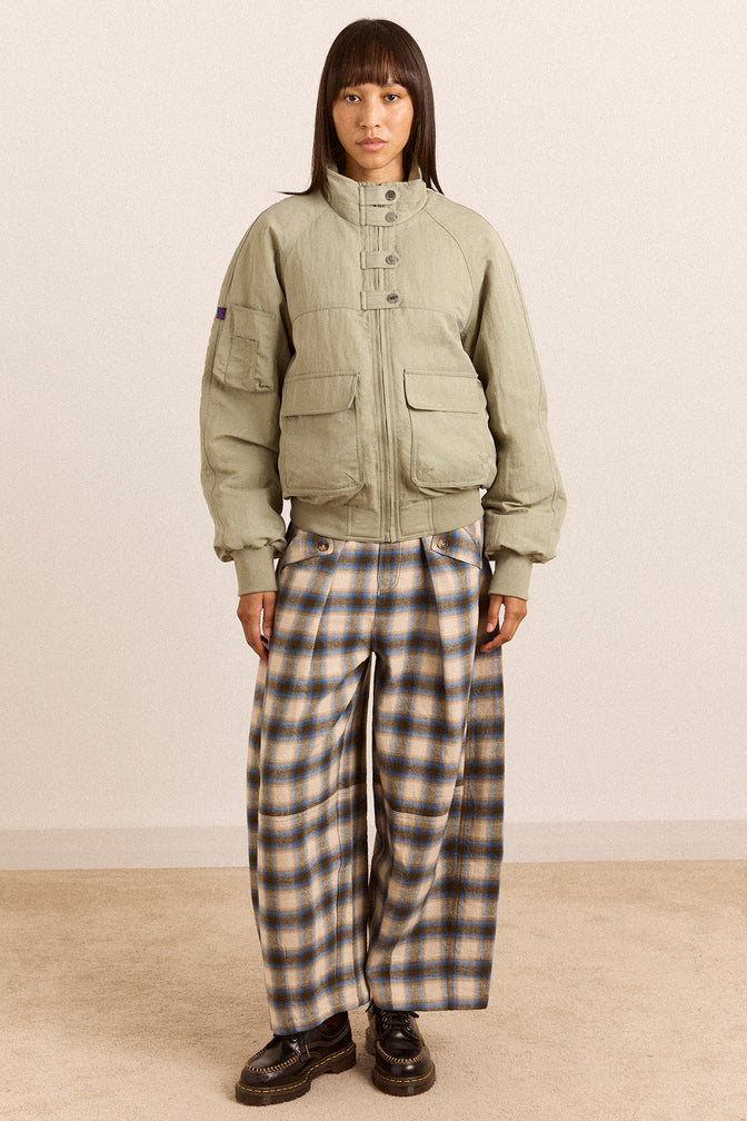 Chachi Bomber - Pale Aqua