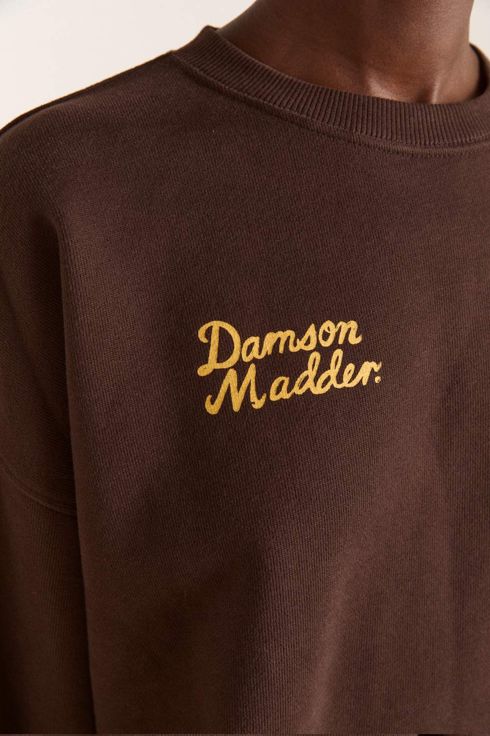 ciao cafe sweatshirt - chocolate