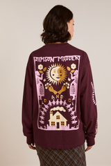 paper cut gals ls tee - fig