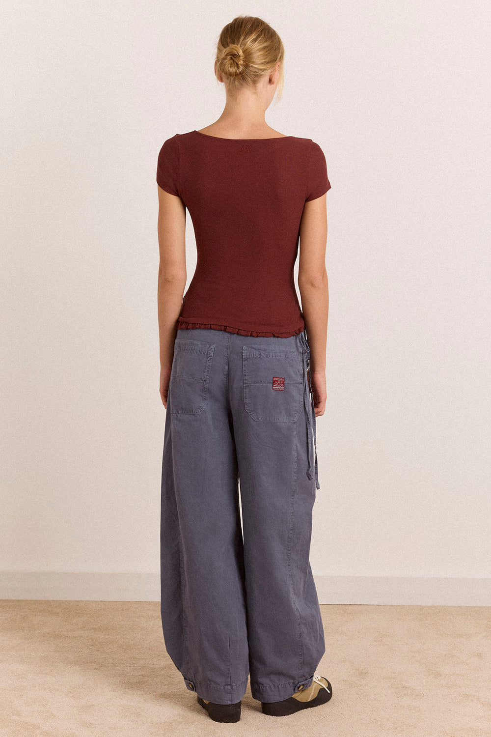 Liv Trouser - Grey Blue