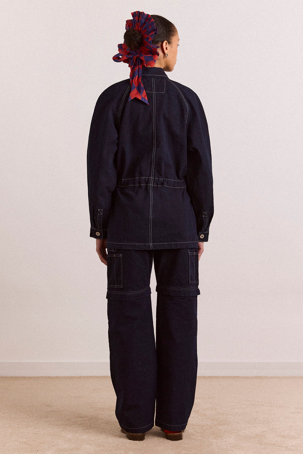 Julia Workwear Denim Jacket – Damson Madder