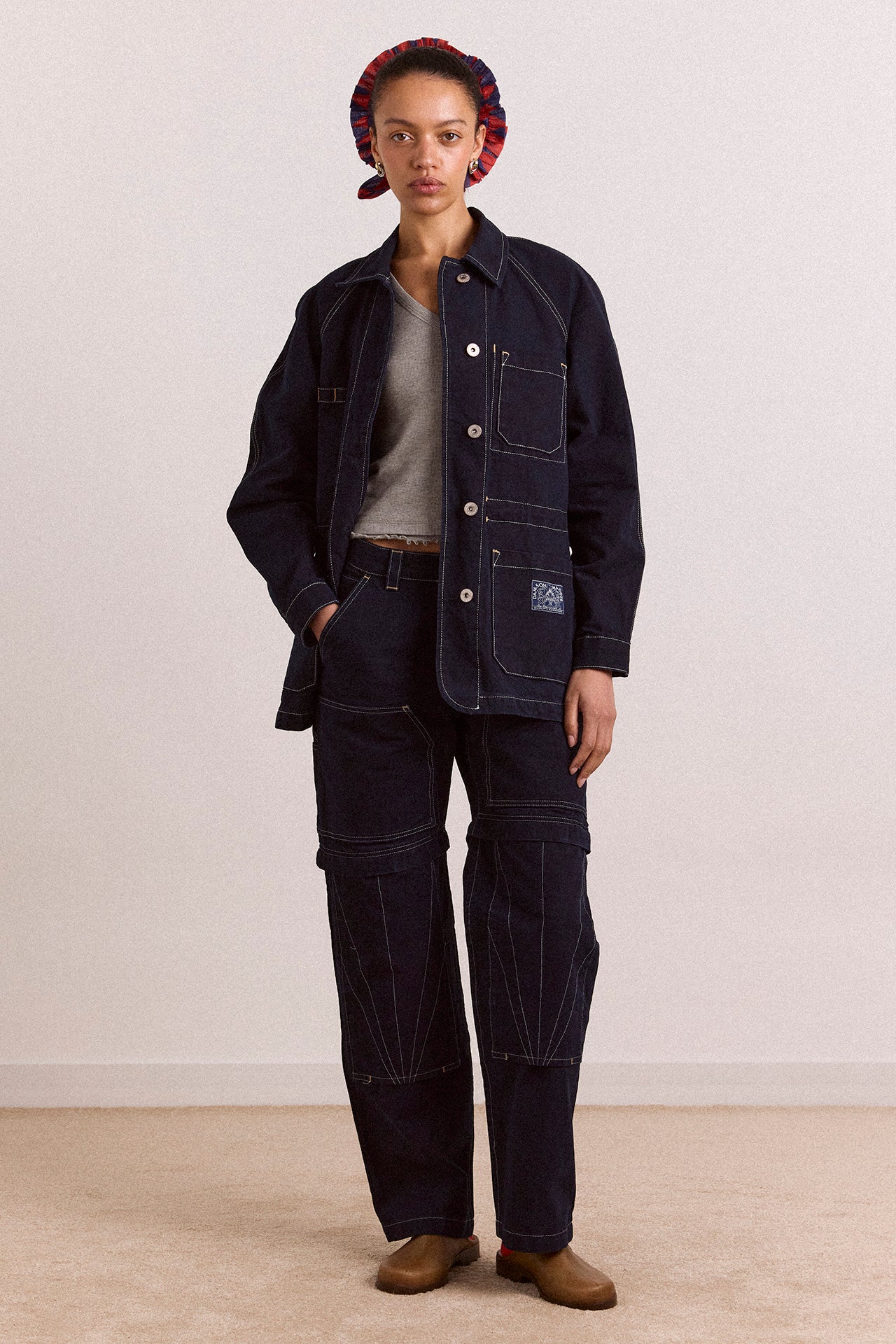 julia workwear denim jacket – Damson Madder