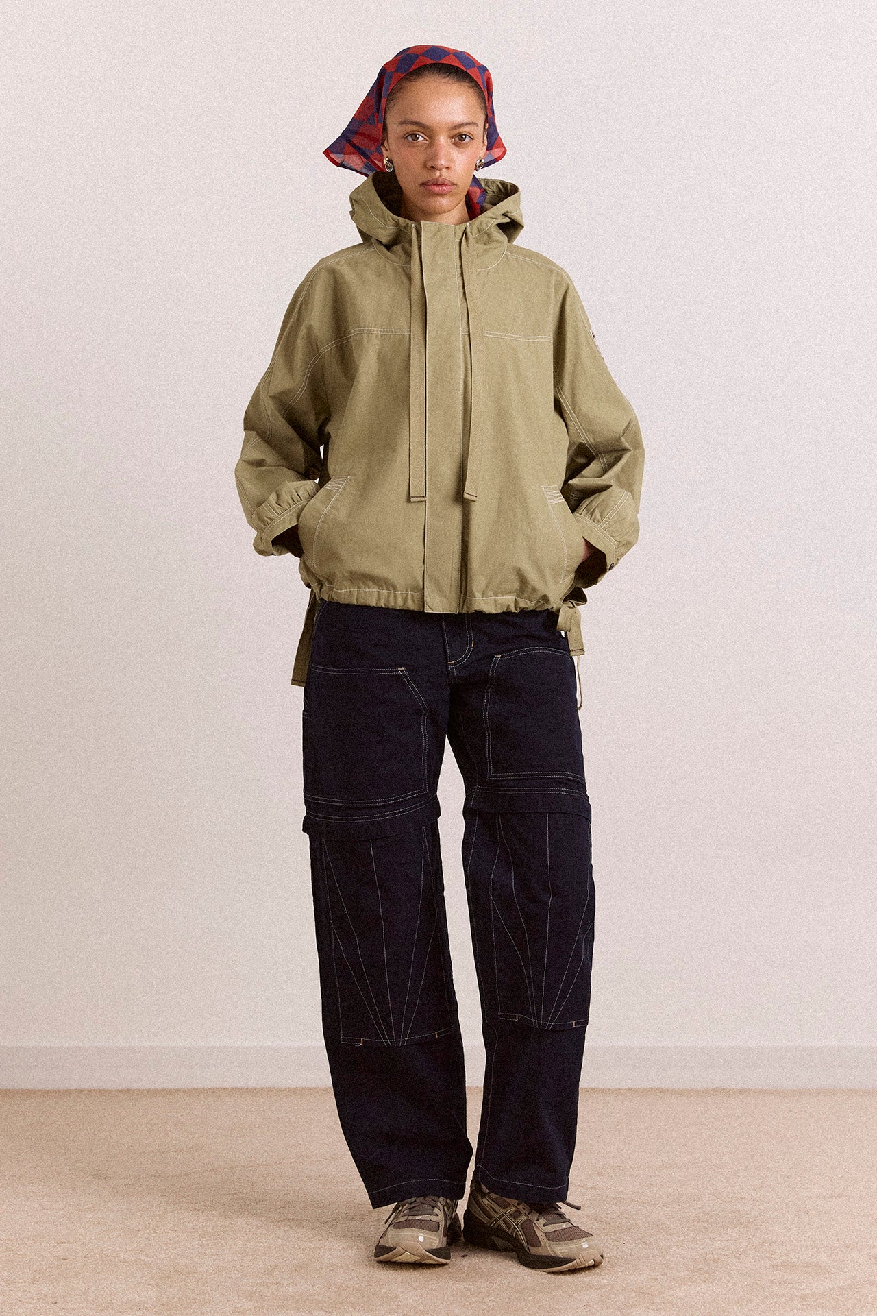 blake hooded jacket - sage – Damson Madder
