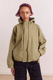 blake hooded jacket - sage