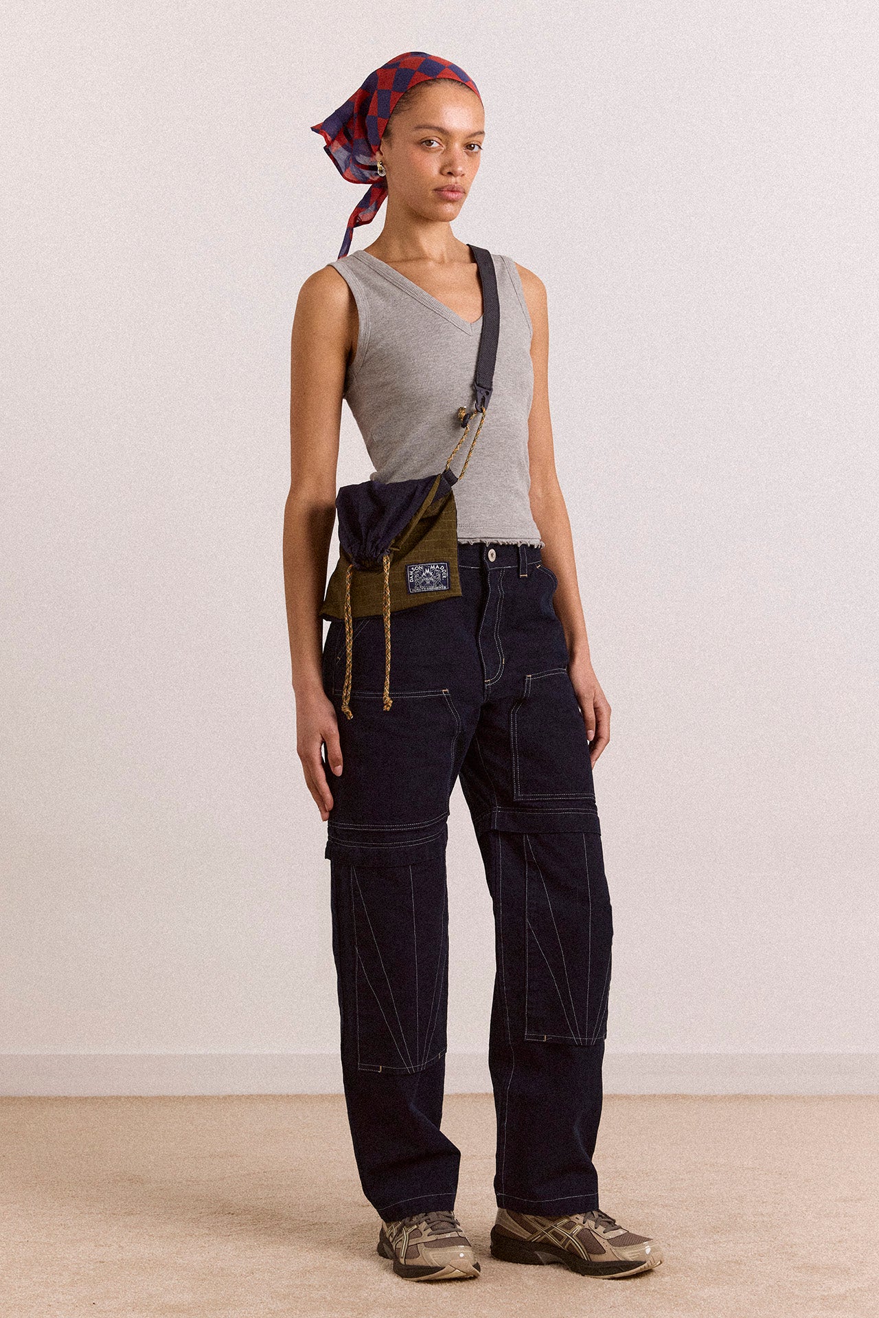 Laura Workwear Denim Zip Off Jeans – Damson Madder