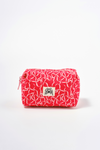 make up bag - bow print