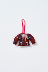 christmas tree decoration - stripe blouse