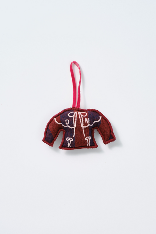 christmas tree decoration - stripe blouse