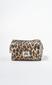 make up bag - leopard