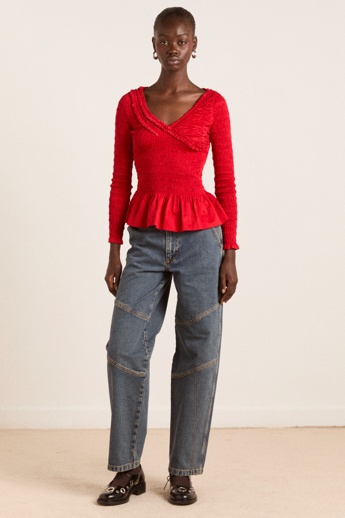 drew jeans - vintage wash