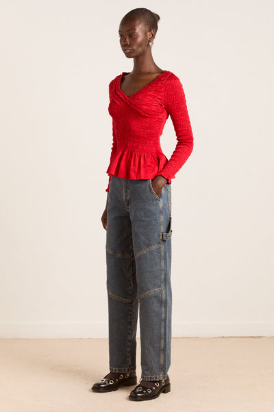 drew jeans - vintage wash