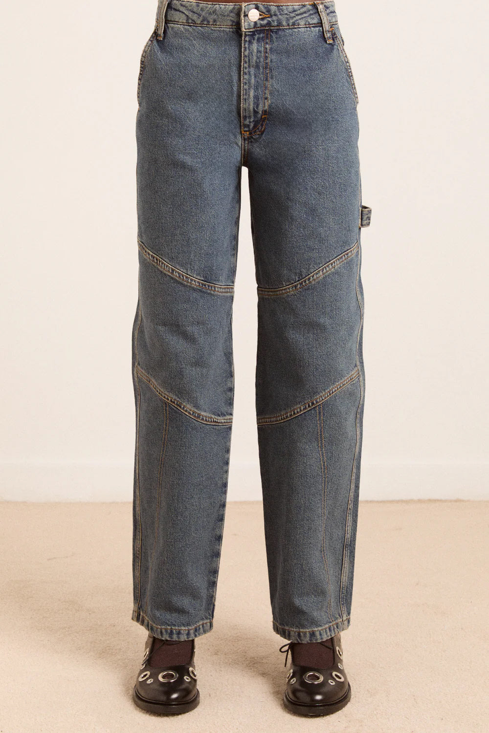 drew jeans - vintage wash