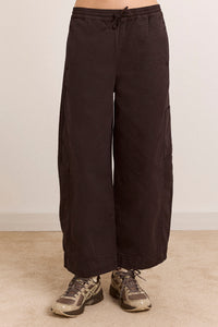 Felix Twill Trouser - Washed Black