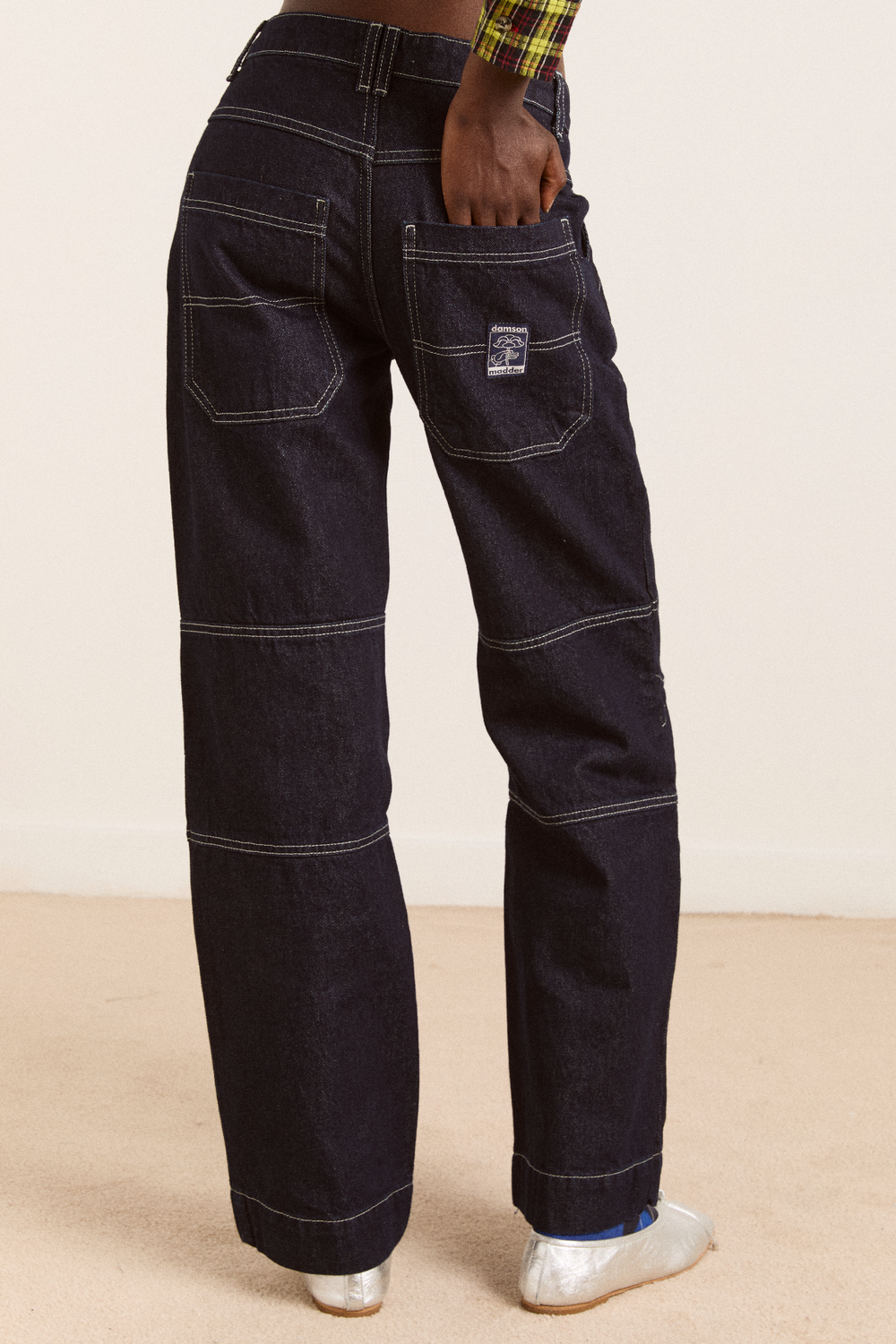 fliss jeans indigo – Damson Madder1