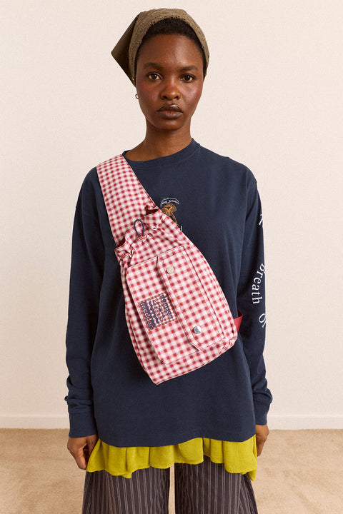 Matilda Cross Body Bag Cherry Gingham