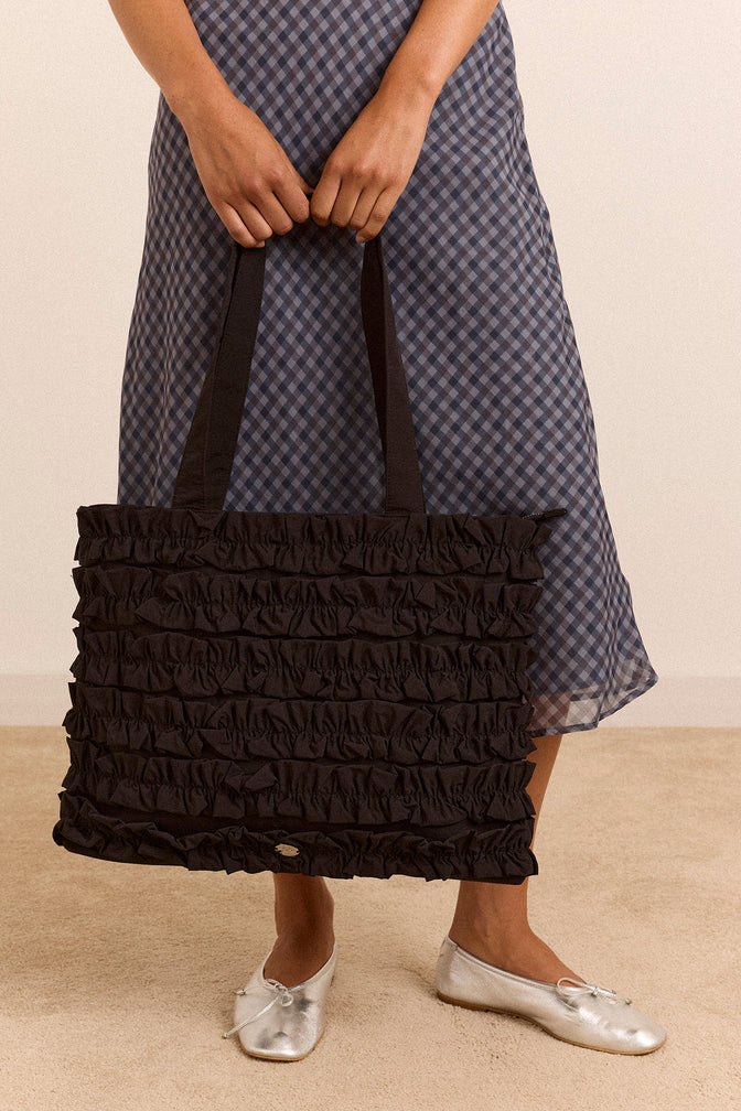 Sander Frill Tote - Black