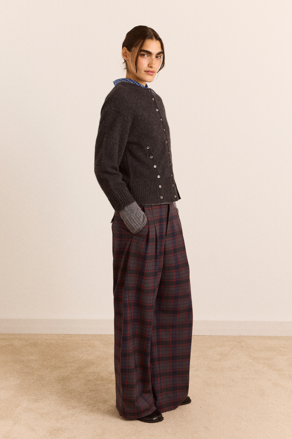 Haisley Trouser - Sirius Check