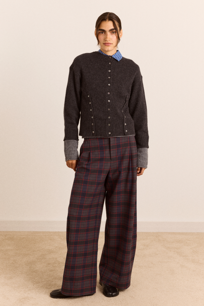 Haisley Trouser - Sirius Check