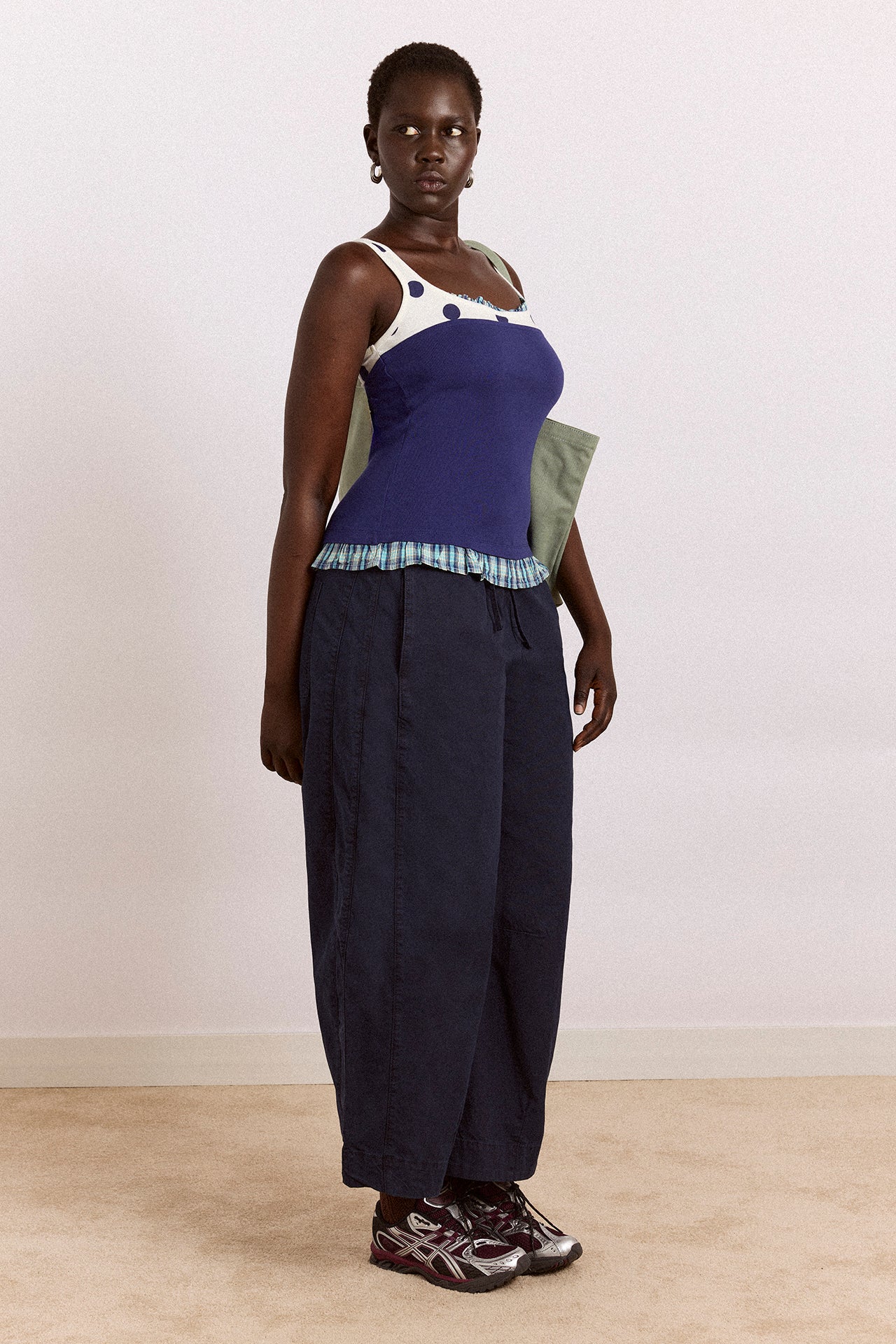 Idelle Jersey Top - Navy – Damson Madder