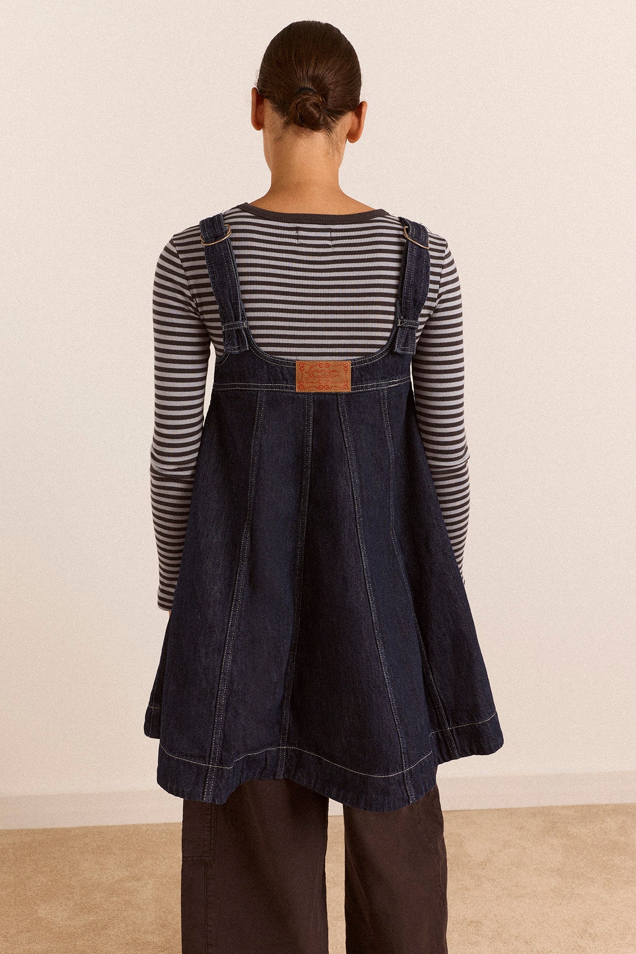 Immy Mini Dress - Dark Wash – Damson Madder