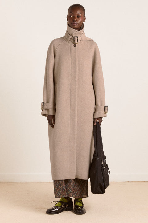 Jude Wool Coat Oat