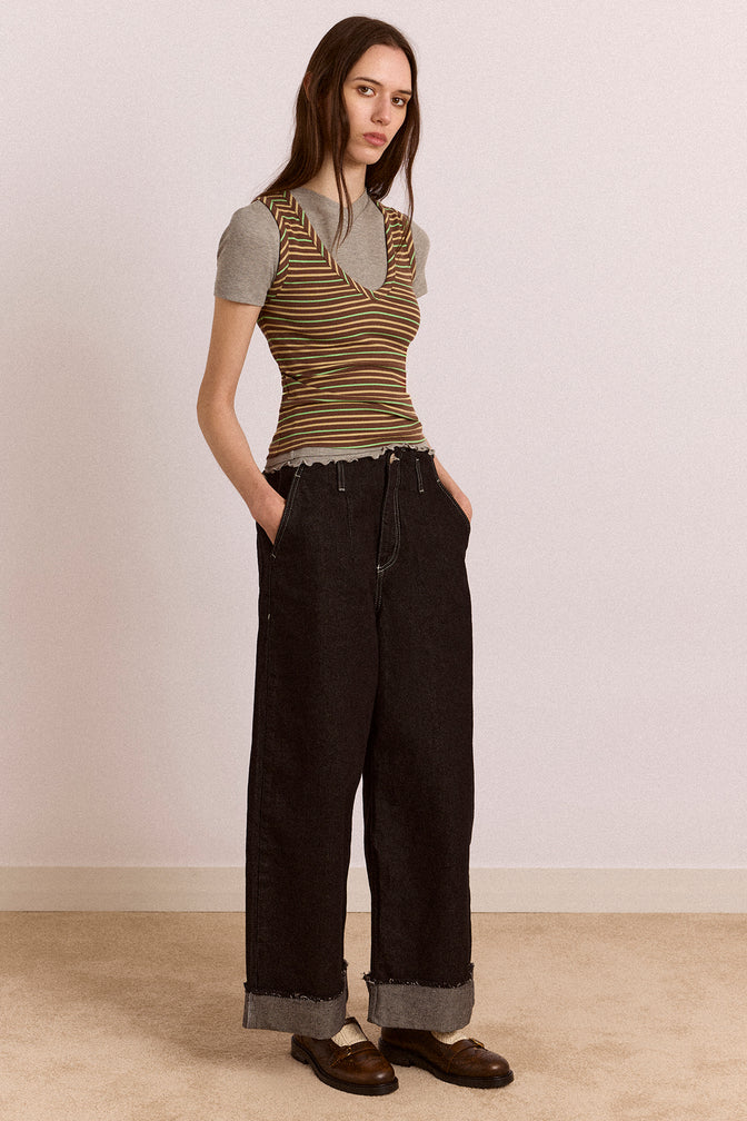 loose fit pascal jeans - black wash
