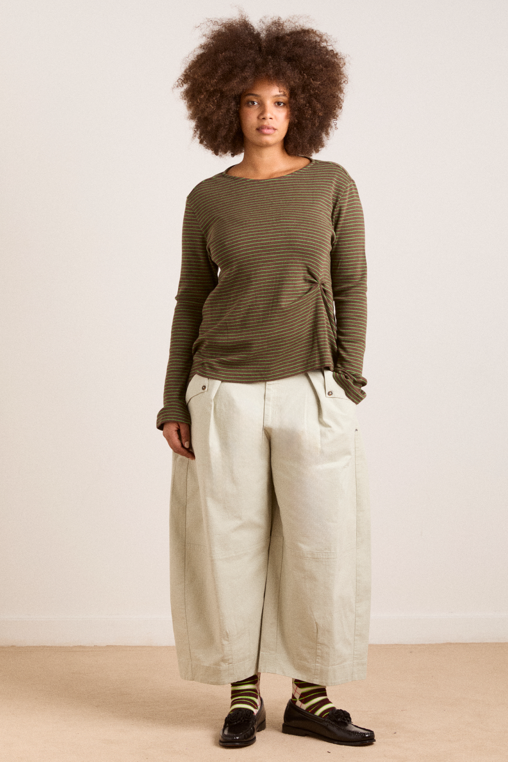 mara trouser - mineral grey
