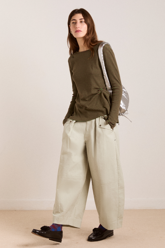 mara trouser - mineral grey